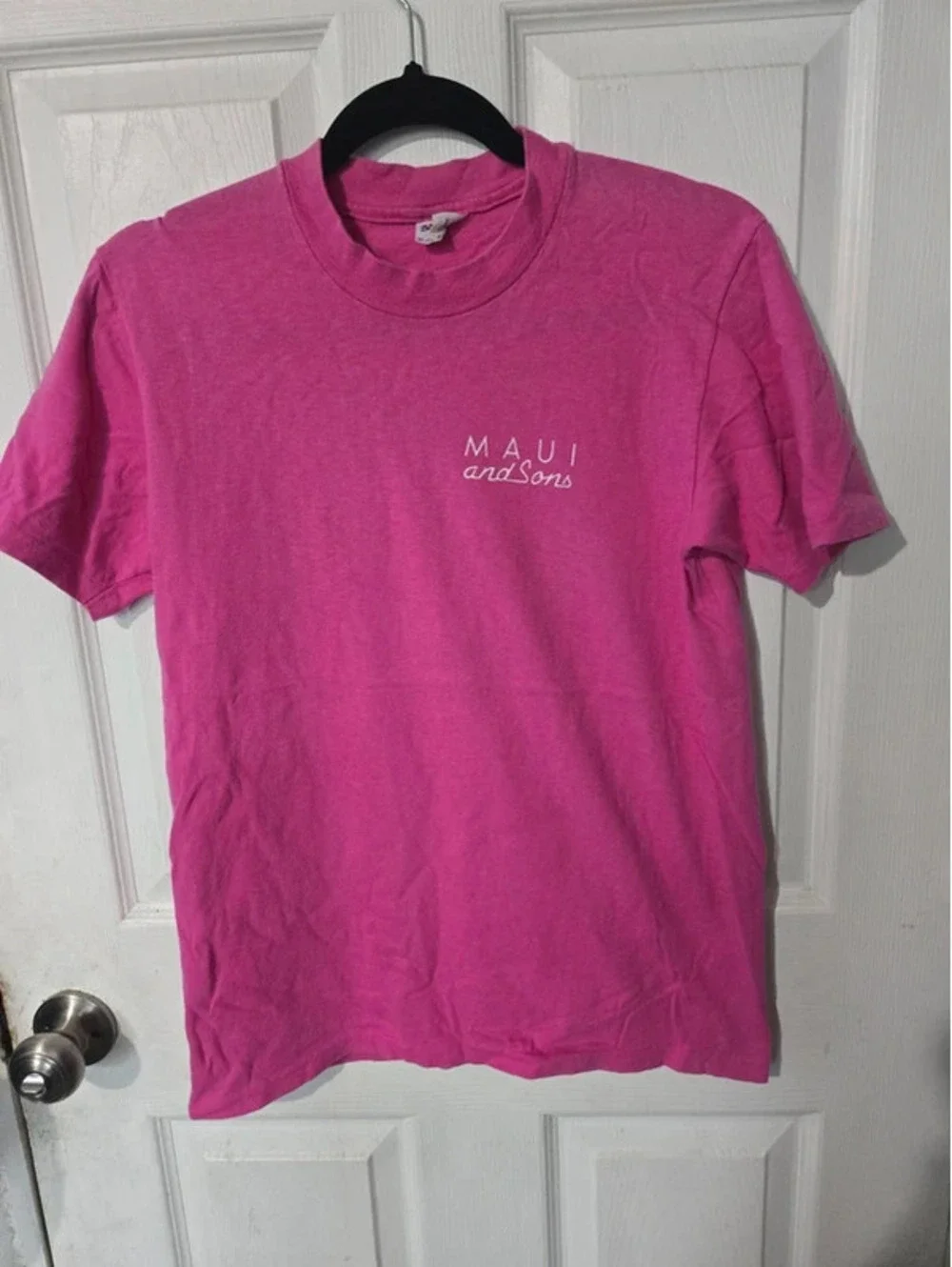 Vintage maui pink shirt M